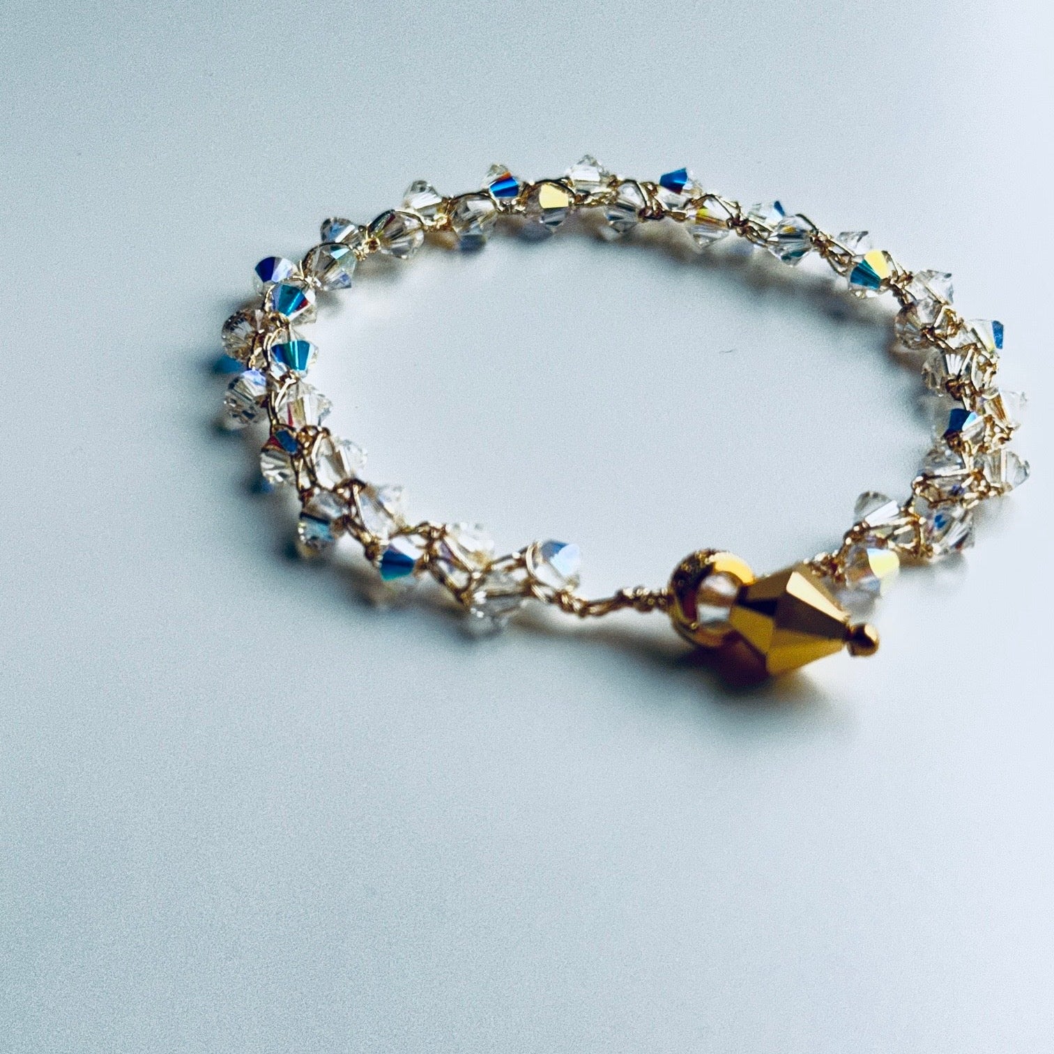 Apyrankė su Swarovski kristalais