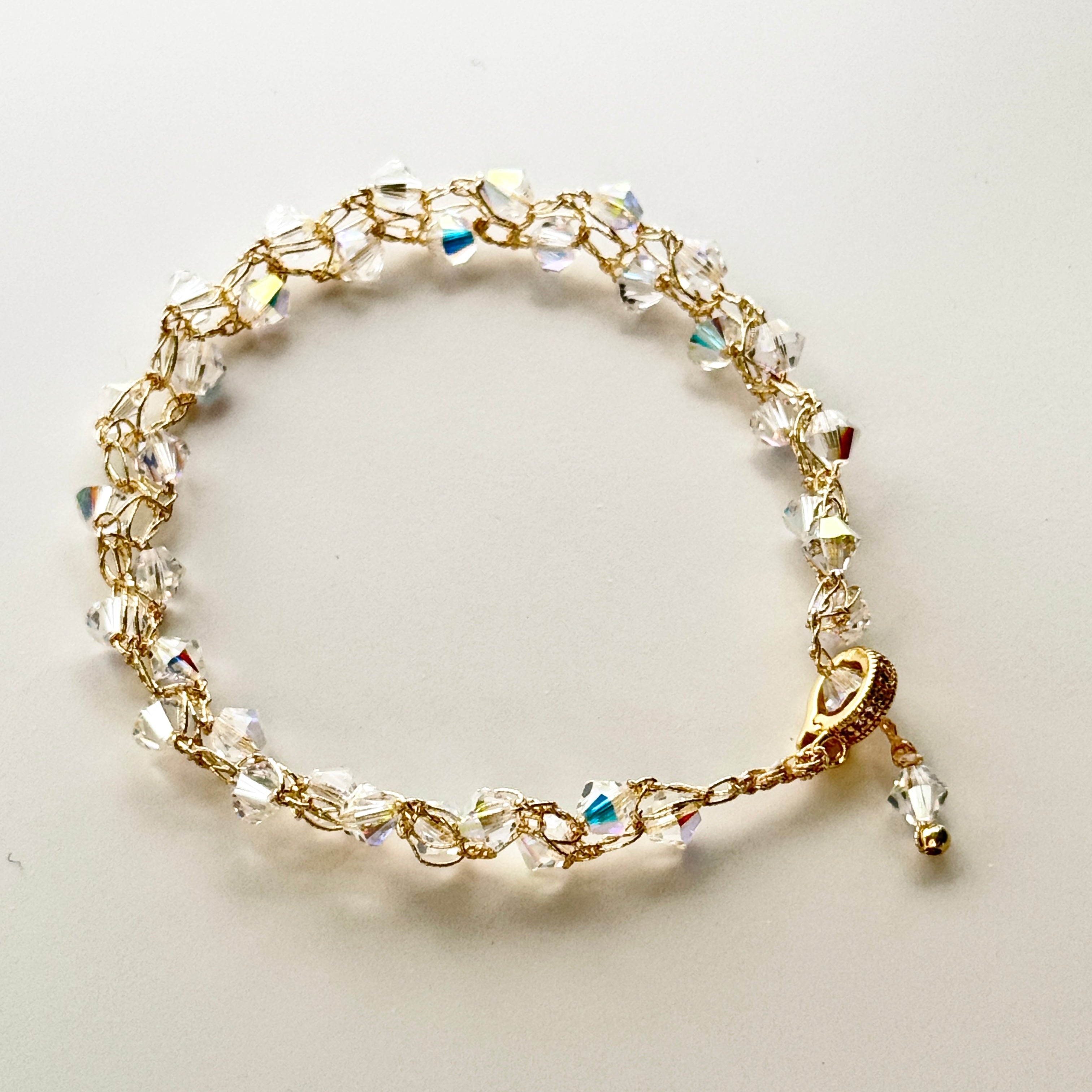 Apyrankė su Swarovski kristalais