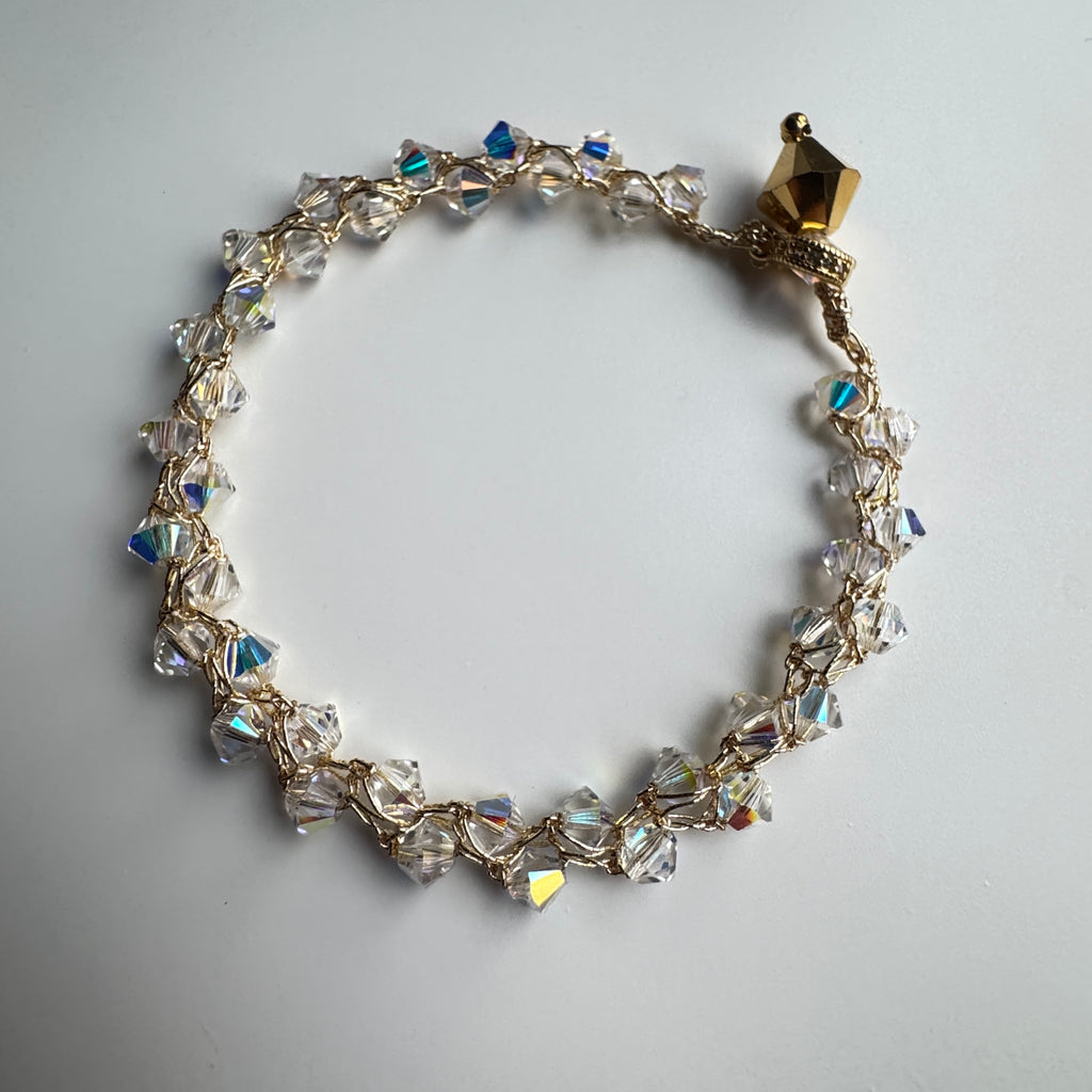 Swarovski kristalų apyrankė