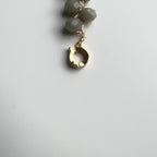 vąšeliu nerta pilkų stiklo kristalų apyrankė 